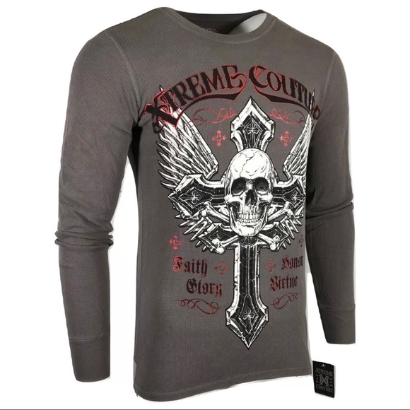 Xtreme Couture by AFFLICTION Men THERMAL PURELY DE - Picture 6 of 8